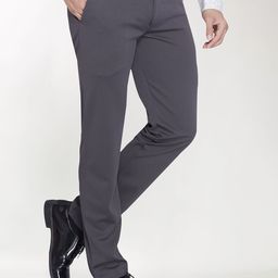 THE BEETEL HOUSE Men Relaxed Mid-Rise Formal Trousers-picture-22
