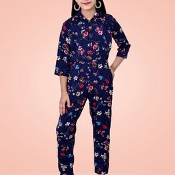 Arshia Fashions Girls Printed Basic Jumpsuit-image-96