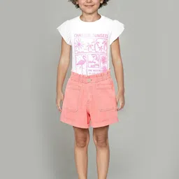 GAP Girls Relaxed Fit Mid-Rise Denim Shorts-image-38