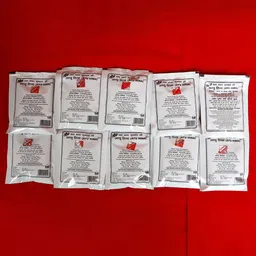 AYU HINA Set Of 10 Henna Powder Hair Color - 45 g Each - Natural Black-3
