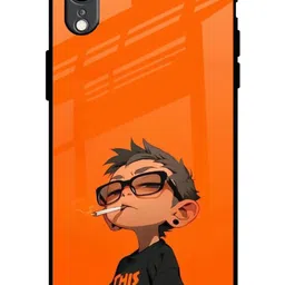 QRIOH Cartoon Characters Printed iPhone XR Back Case Mobile Accessories-picture-10