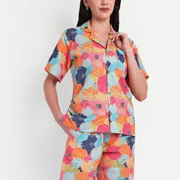 TILISM Printed Top With Shorts Co-Ords-picture-11