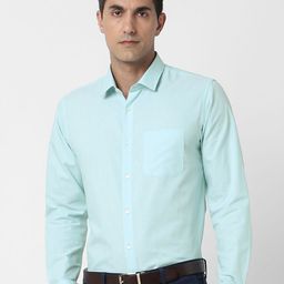 Peter England Men Slim Fit Formal Shirt-picture-4