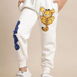 Kids Ville Boys Graphic Printed Mid Rise Joggers-image-73