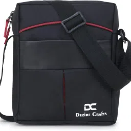 Black Men Sling Bag - Extra Large Stylish Shoulder Cross Body Office Business Messenger Bag Water Resistant for Men and Boys-image-64
