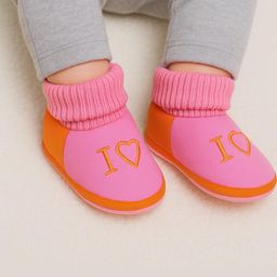 ONFEET Kids-Unisex Pink Cotton Booties-image-56