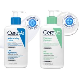 CeraVe Facewash & Moisturizer Combo with Ceramides- Skincare Routine - Normal to Oily Skin-22