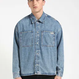 Calvin Klein Jeans Men Washed Denim Jacket-picture-17