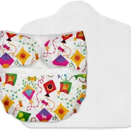 Newborn UNO Cloth Diaper-Reusable | Washable Baby Cloth Diaper with Dry Feel Pad-26