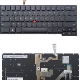 SOLUTIONS-365 Compatible laptop keyboard for Lenovo Thinkpad X1 carbon Gen 2 2nd with backlit Internal Laptop-size Laptop Keyboard Compatible with Desktop, Laptop, Mac-image-2