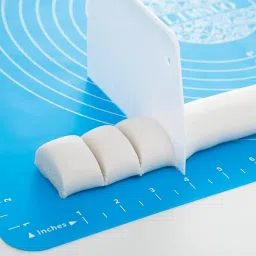 siddhi vinayak creation Roti Maker Sheet Round Silicon mat Fondant Dough Chapati Rolling Mat Kitchen Tool Set image 3