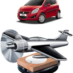 Car Solar Air Freshner Automatic 360° Rotating Diffuser-image-79