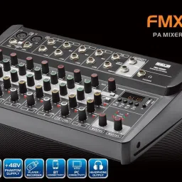 ahuja FMX 108DP with In-built Recording, Audio Interface, Bluetooth, Echo and USB Analog Sound Mixer image 2