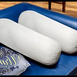 jai shri Round Microfibre Solid Bolster Pack of 2-picture-35