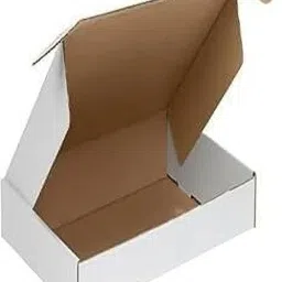 Self-Locking Box Craft Paper 3 Ply Flat /Auto Lock Corrugated Packaging WHITE Boxes Size: 2.5 x 2 x 1.5 Inch Packaging Box-picture-15