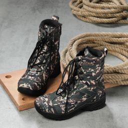 Freedom JUNGLESHOE Lacing Defence Jungle Boot With Comfortable EVA Sole For Men-image-9