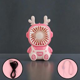 Spiaty Kids Rechargeable Handheld Mini USB Fan-26