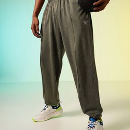 HRX by Hrithik Roshan Men Pure Cotton Training Joggers-image-84