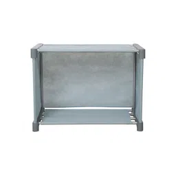 Decent Hut Grey 2 Tier Multipurpose Book Shelf image 4