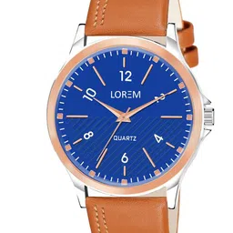LOREM Men Dial & Straps Analogue Watch LR95-A image 2