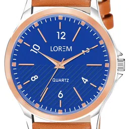 LOREM Men Dial & Straps Analogue Watch LR95-A image 5
