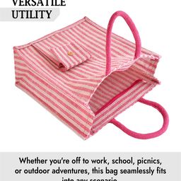 Kuber Industries Set Of 2 Printed Handheld Bags image 5