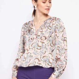 Madame Peach Regular Fit Printed Top-picture-17
