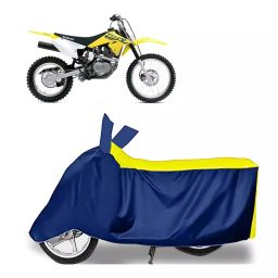 Auto Pearl Two Wheeler Cover for Suzuki DR-Z50 - Yellow, Blue-image-60