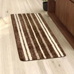 Saral Home Brown & Beige Multipurpose Runner - Set of 1-image-4