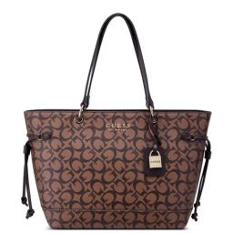 Guess Cocoa EASLEY Logo Carryall Tote-27
