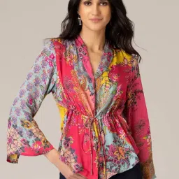 SHAYE Multicolor Printed Top-picture-21