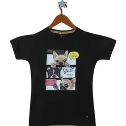 Monte Carlo Kids Black Printed Top-image-17