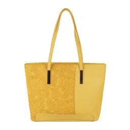 Mochi Yellow Floral Medium Tote Bag-47