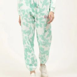 Elle Turquoise Tie - Dye Joggers-picture-43