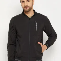 Duke Black Regular Fit Bomber Jacket-picture-38