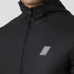 Van Heusen Flex Men Geometric Open Front Jacket image 2