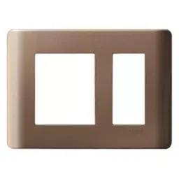 Schneider Zencelo 3 Module Silver Bronze Grid and Cover Frame, IN8403C(SZ) - Pack of 10-picture-10