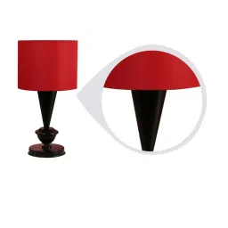 Tucasa NTU-31 B-22 Table Lamp with Metal base (Red) image 2