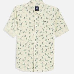 Allen Solly Junior Boys Cotton Slim Fit Floral Printed Casual Shirt-image-68