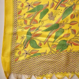 InWeave V Neck A Line Kurta With Palazzos & Dupatta image 3