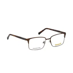 Timberland Brown Rectangular Eye Frames for Men image 2