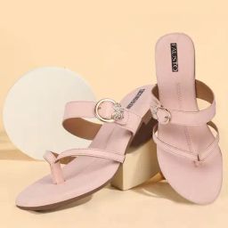 Fausto Women's Pink Thong Sandals-picture-46