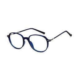 Lenskart Blu LB E14792 Blue Full Rim Round Zero Power Computer Glasses-image-83
