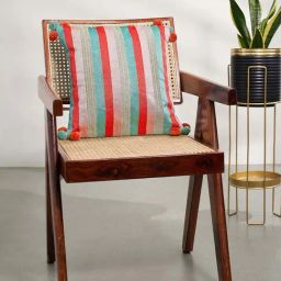 Living Scapes by Pantaloons Multicolor Fabric Cushion Cover-47