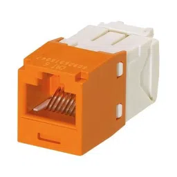 PANDUIT Modular & Ethernet Connectors RJ45 CONN, JACK, 8P8C, 1PORT, ORANGE, CJ688TGOR-24 (Pack of 24)-picture-9
