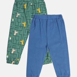 MINIKLUB Boys Multicolor Cotton Solid Full Sleeves Bottom-image-89