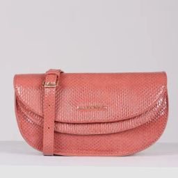 Allen Solly Pink Textured Medium Sling Handbag-46