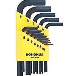 Bondhus 12237 .050-3/8" Ball End L-Wrench Set-39