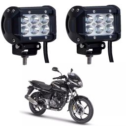 Cartronics 18W 6 Led Aluminum Bar Light/Fog Light for Bajaj Pulsar 180-32