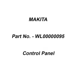 Makita Control Panel Suitable For CW001G, Part No WL00000095-11